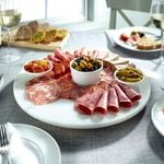 Fiesta Joy Marble Lazy Susan Turntable