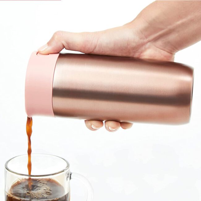 DECOR LIPPED ROSE PINK 350ml Coffe Mug