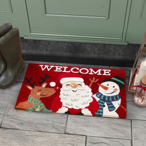 Santas Helper Door Mat 40cm x 70cm