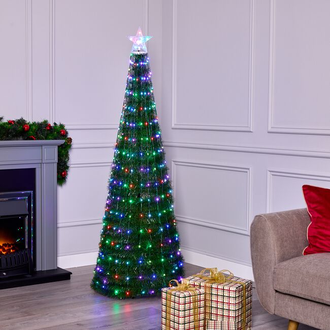 1.8M Colour-Changing Pop-up Christmas Tree