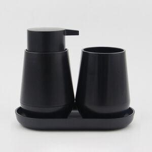 Colour Studio 3-Piece Bathroom Set - Black