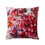 Alina Ombre Floral Chenille Cushion 45cm x 45cm