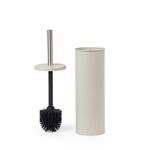 BELDRAY CREAM ROUND TOILET BRUSH With Silicone Head 