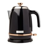 Haden Salcombe 1.5L 3KW Black & Copper Kettle