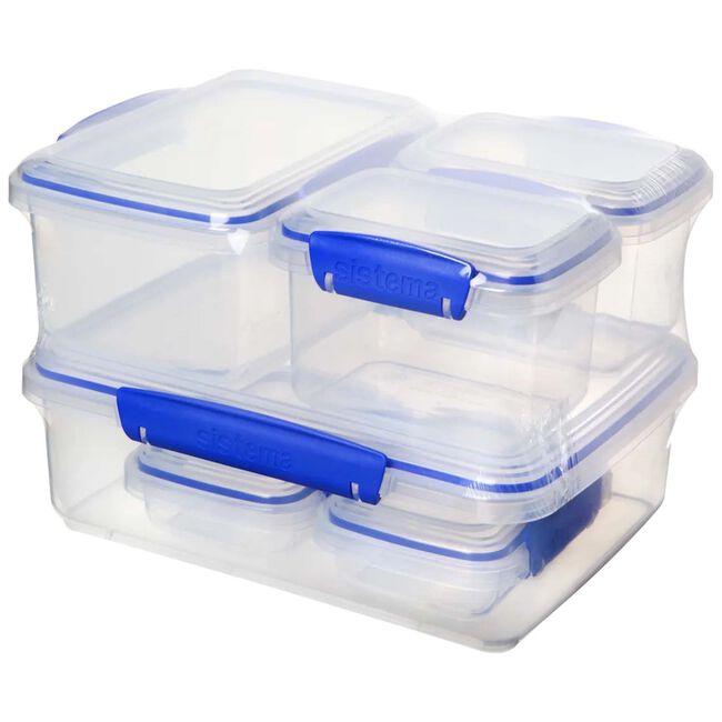 Sistema Klip It Airtight Containers 6 Pack