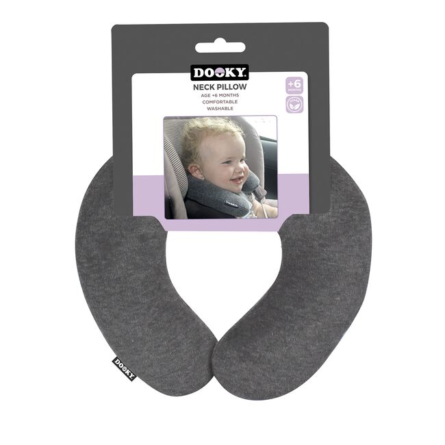 Dooky Neck Pillow Dark Grey