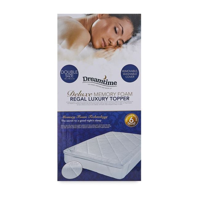 KING SIZE REGAL MEMORY FOAM Mattress Topper
