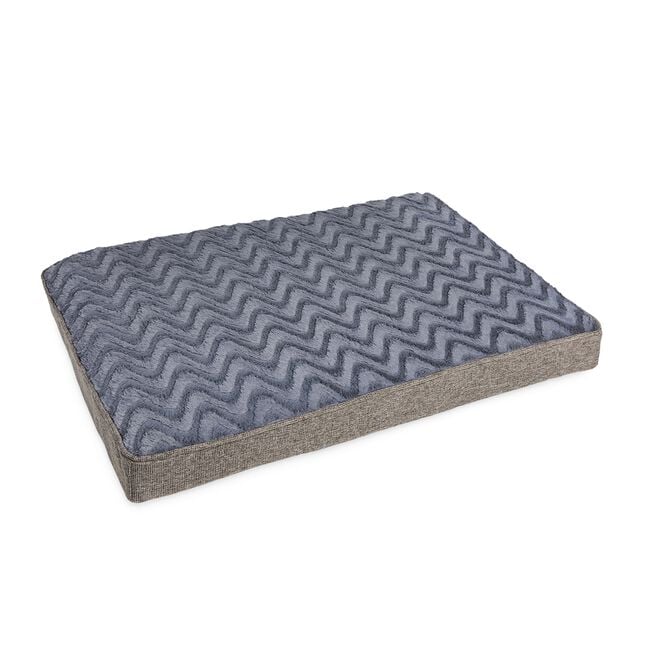 Soft Chevron Pet Bed