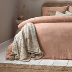 KING DUVET COVER Lark Pink Clay