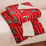 Ruane Festive Wrapping Sherpa Throw 127cm x 152cm