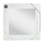 Westbury White Square Mirror 56cm