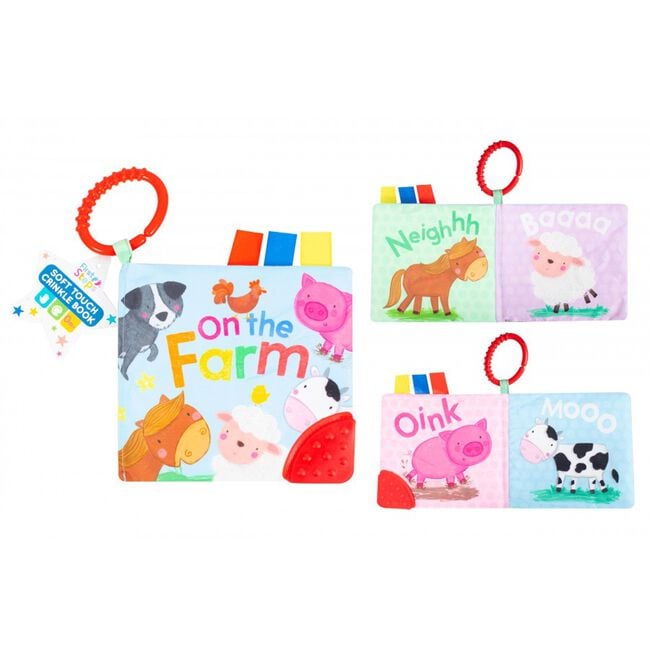 First Steps Soft-Touch Crinkle Book