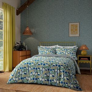 SINGLE DUVET COVER Twist & Turn Indigo