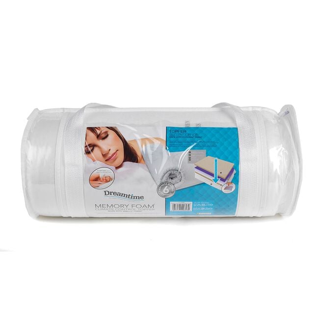 Coolmax Memory Foam Mattress Topper - Double