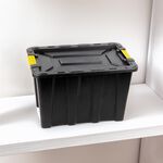 HEAVY DUTY 55L Storage Box With Lid And Locks 