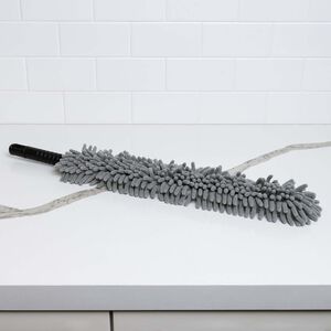 Sophisticlean Bendable Chenille Duster in Grey