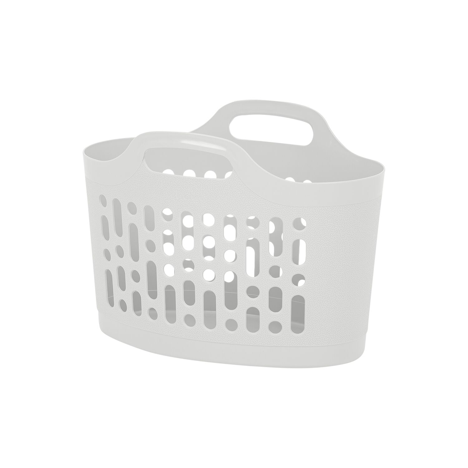 Flexi Laundry Basket 8L Pebble Grey Home Store + More