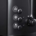 Russell Hobbs Textures 4 Slice Toaster - Black