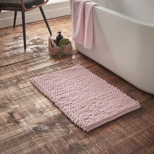 BIANCA ASPEN BOBBLE PINK 50X80cm Bath Mat 