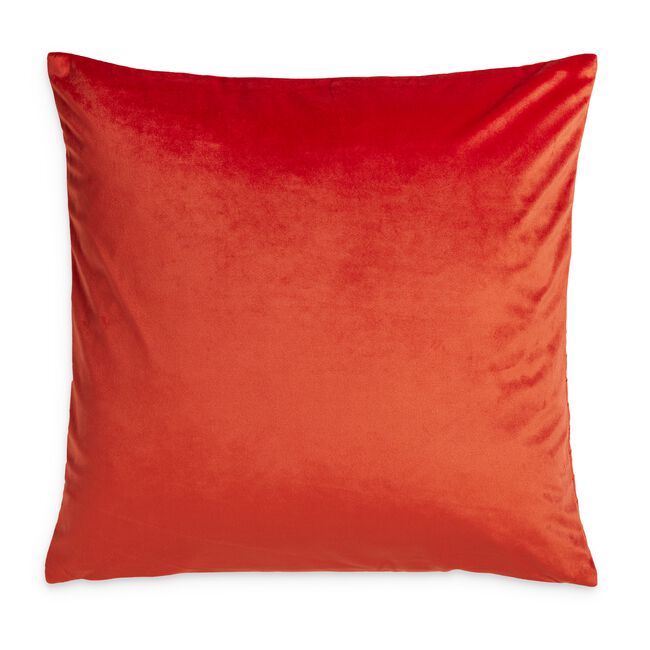 TRIANGLE STITCH TOMATO RED 58x58 Cushion