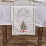 Christmas Tree Table Runner 229cm x 36cm - Multi
