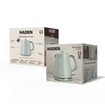 HADEN DEVON 1.7L EUCALYPTUS Kettle