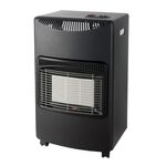 De Vielle Premium Mobile Gas Heater Black