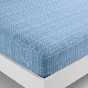 QUINN CHECK King Fitted Sheet 