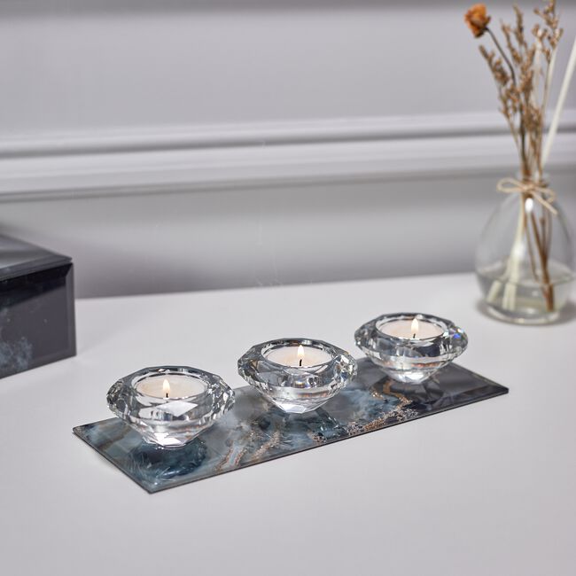 Cashel Living Ashford 3 Tealight Holder