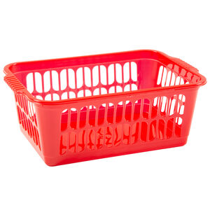 Wham Single Handy Storage Basket Red