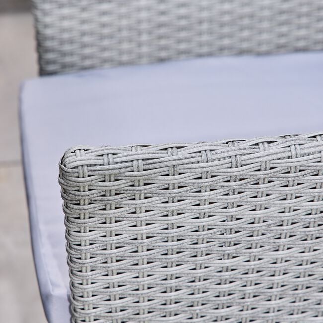 Modena Rattan Dining Set 5 Piece