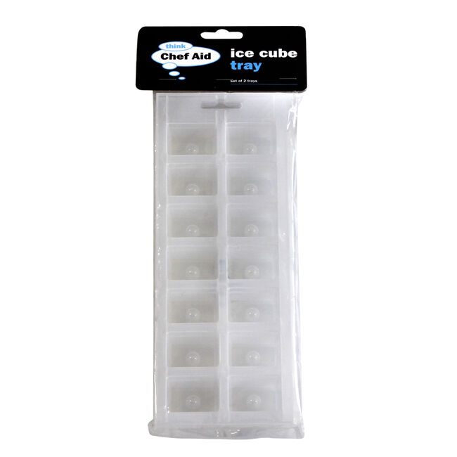 Chef Aid 2pk Ice Cube Trays