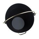 Silverflame Waterloo Coal Bucket with Brass Handle