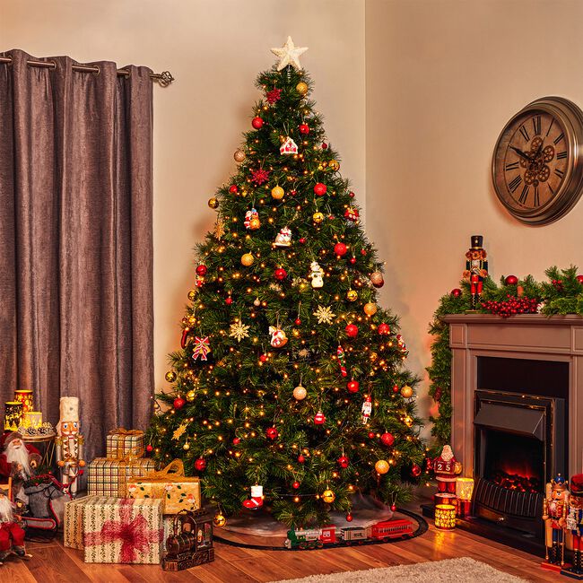 Nebraska 7ft Christmas Tree