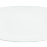 Abney & Croft White Square Dinner Plate