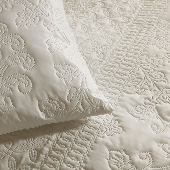 SINGLE DUVET COVER Serene Avery Stripe Natural