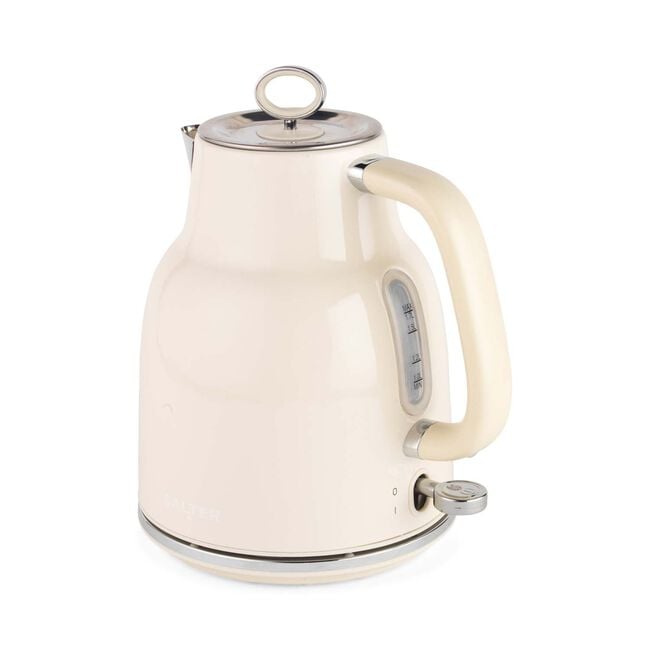 SALTER RETRO CREAM 1.7L Rapid Boil Kettle