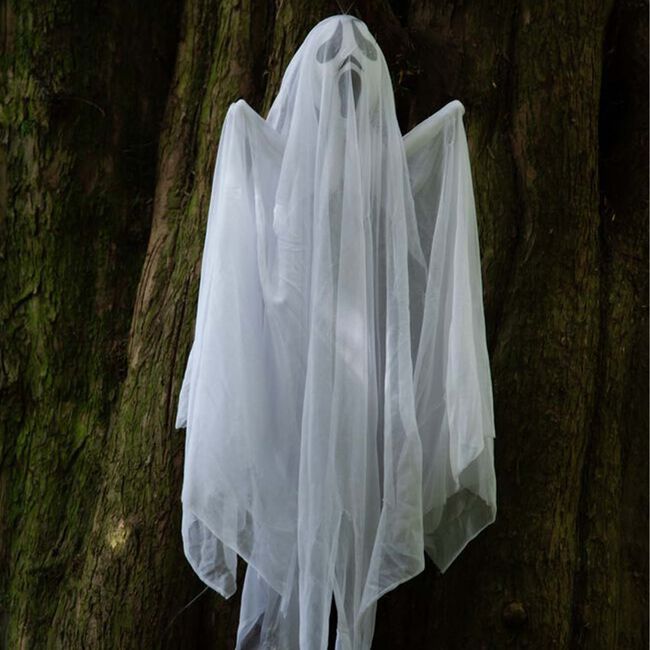 Hanging Small Ghost With Scary Face 80cm