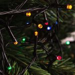 200 MULTICOLOUR Outdoor Led Timer Lights