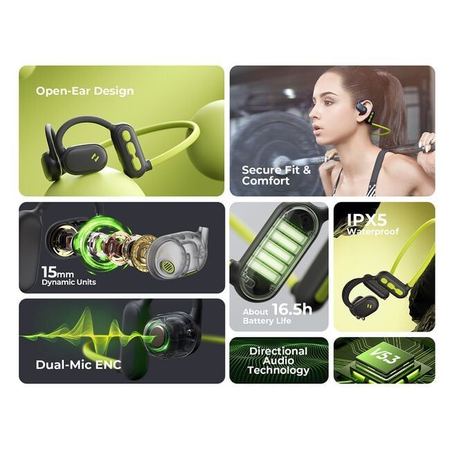 HAVIT Neckband Earphone Black