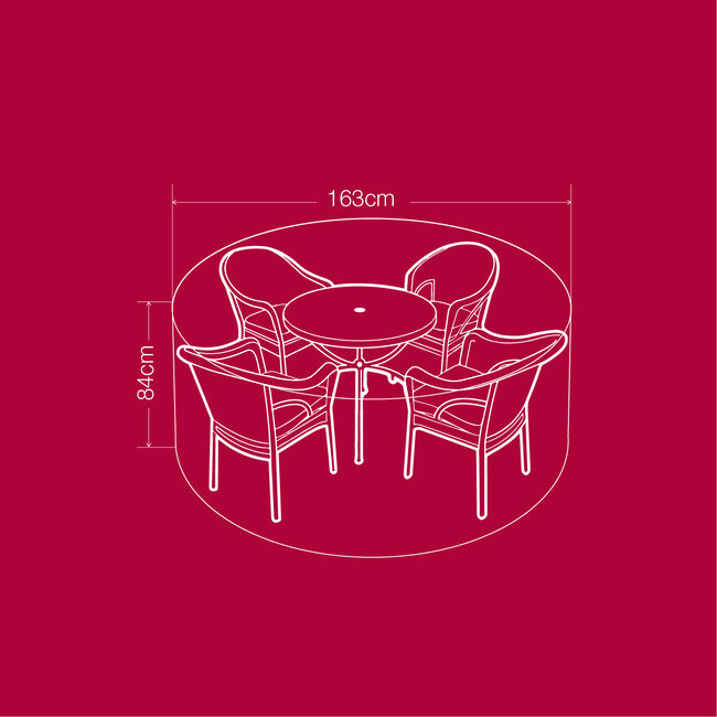 Deluxe 380GSM Patio Set Cover 