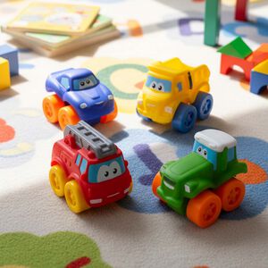 First Steps My First Vehicles - 4 Pack