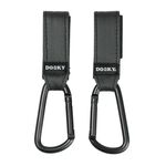 Dooky Buggy Small Hook 2pk Black