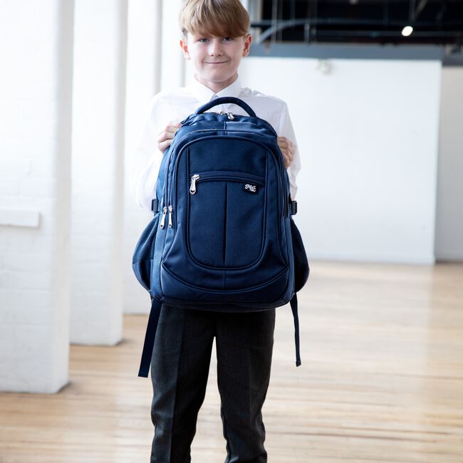 Streetsac Midnight Navy Schoolbag
