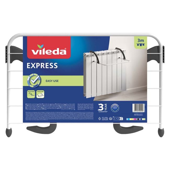 Vileda Express Radiator Airer - 3m