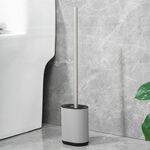 Nordhaus Grey Toilet Brush & Holder