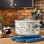 Laura Ashley Elveden White 6.5L Slow Cooker