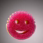 Scrub Mommy Purple Scrubber and Sponge