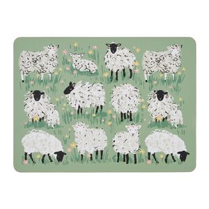 Ulster Weavers Woolly Sheep Cork Placemats 4 Pack
