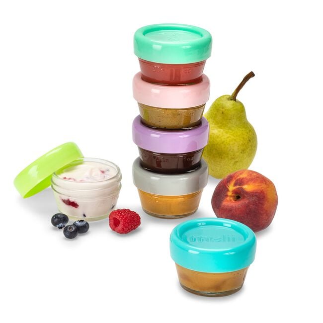 Melii 59ml 6 Glass Food Containers